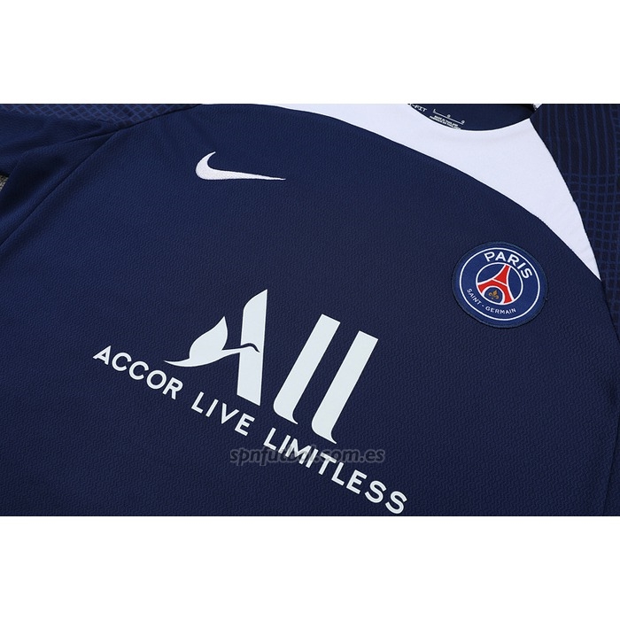 Chandal del Paris Saint-Germain Manga Corta 2022-2023 Azul - Pantalon Corto